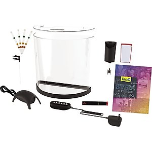 Tetra Half-Moon STEM Aquarium Kit, 3-gal