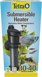 Tetra HT40 Submersible Aquarium Heater & Electronic Thermostat, 150-watt