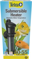 Tetra HT55 Submersible Aquarium Heater & Electronic Thermostat, 200-watt