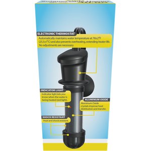 Tetra HT55 Submersible Aquarium Heater & Electronic Thermostat, 200-watt