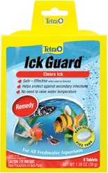 Tetra Ick Guard Fast Remedy Ick Treatment, 8 count