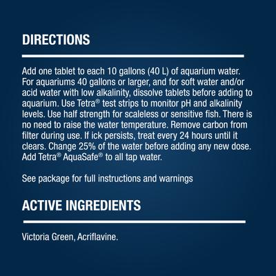 Show full view: Tetra Ick Guard Fast Remedy Ick Treatment, 8 count slide 3 of 9