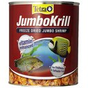 Tetra JumboKrill Freeze-Dried Shrimp Freshwater & Saltwater Fish Treats, 14-oz jar