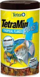 Tetra Min Plus Tropical Flakes Fish Food, 7.06-oz jar
