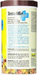 Tetra Min Plus Tropical Flakes Fish Food, 7.06-oz jar slide 2 of 8