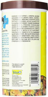 Show full view: Tetra Min Plus Tropical Flakes Fish Food, 7.06-oz jar slide 3 of 9