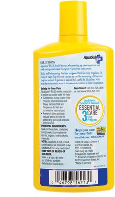 Show full view: Tetra Pond AquaSafe Tap Water Conditioner, 101.4-fl oz bottle slide 2 of 9