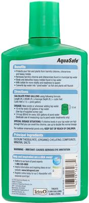 Show full view: Tetra Pond AquaSafe Tap Water Conditioner, 16.9-fl oz bottle slide 2 of 7