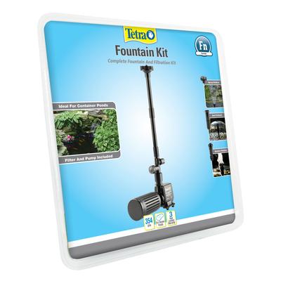 Show full view: Tetra Pond Filtration Fountain Kit with Flat Box Filter, 100-gal slide 3 of 7