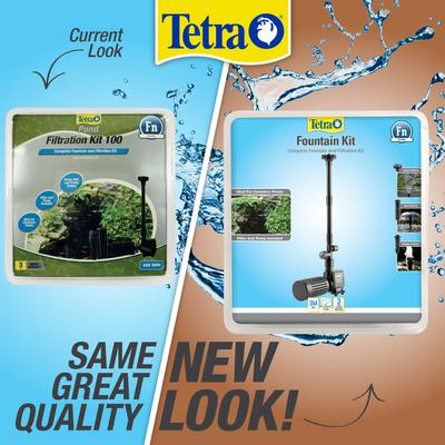 Show full view: Tetra Pond Filtration Fountain Kit with Flat Box Filter, 100-gal slide 6 of 7