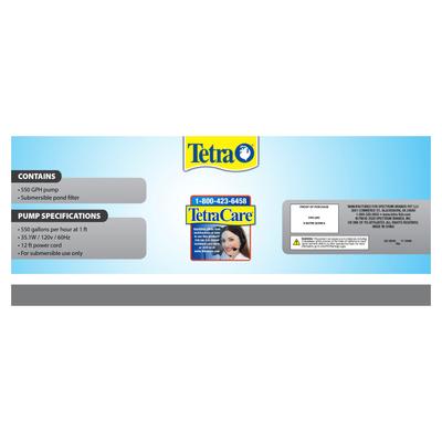 Show full view: Tetra Pond Filtration Fountain Kit with Flat Box Filter, 250 - 500 gal slide 2 of 8