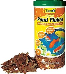 Tetra Pond Flakes Small Fish Food, 6.35-oz jar, bundle of 2