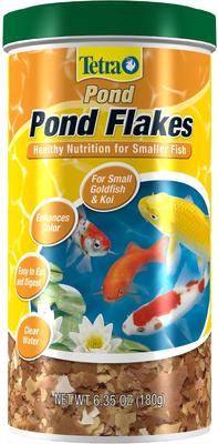 Show full view: Tetra Pond Flakes Small Fish Food, 6.35-oz jar, bundle of 2 slide 2 of 7