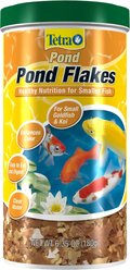 Tetra Pond Flakes Small Fish Food, 6.35-oz jar