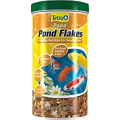 Tetra Pond Flakes Small Fish Food, 6.35-oz jar
