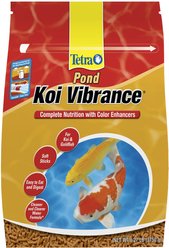 Tetra Pond Koi Vibrance Color Enhancing Sticks Koi & Goldfish Food, 8.27-lb bag