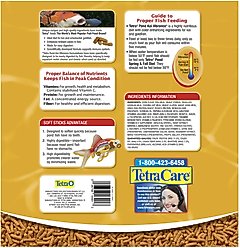 Tetra Pond Koi Vibrance Color Enhancing Sticks Koi & Goldfish Food, 8.27-lb bag slide 2 of 9