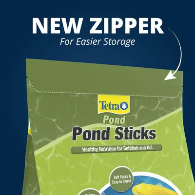 Show full view: Tetra Pond Sticks Goldfish & Koi Fish Food, 1.72-lb bag slide 8 of 10
