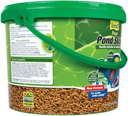 Show full view: Tetra Pond Sticks Goldfish & Koi Fish Food, 2.65-lb bucket slide 3 of 10