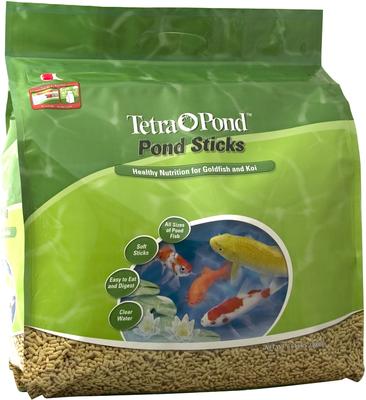 Show full view: Tetra Pond Sticks Goldfish & Koi Fish Food, 6.61-lb bag slide 3 of 10