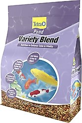 Tetra Pond Variety Blend Color & Vitality Enhancing Koi & Goldfish Fish Food, 1.32-lb bag