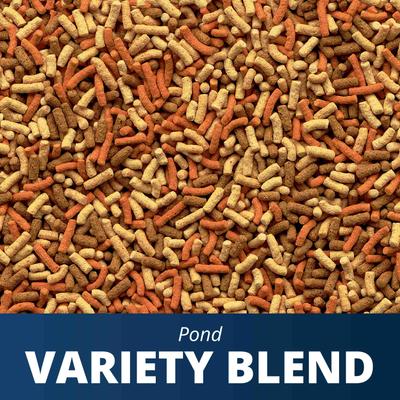 Show full view: Tetra Pond Variety Blend Color & Vitality Enhancing Koi & Goldfish Fish Food, 2.25-lb bag slide 3 of 10
