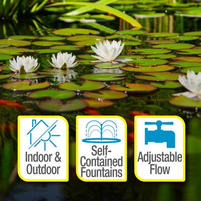 Show full view: Tetra Pond & Water Garden Fountain Pump, 75-gal slide 5 of 8