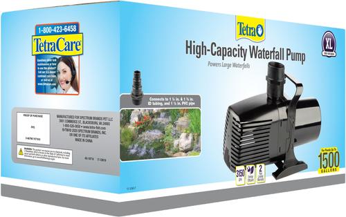 Show full view: Tetra Pond Waterfall Pump, 3150-gph slide 5 of 9