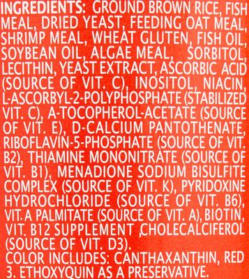 Show full view: Tetra PondFood Color Flakes Koi & Goldfish Fish Food, 6-oz jar slide 3 of 9