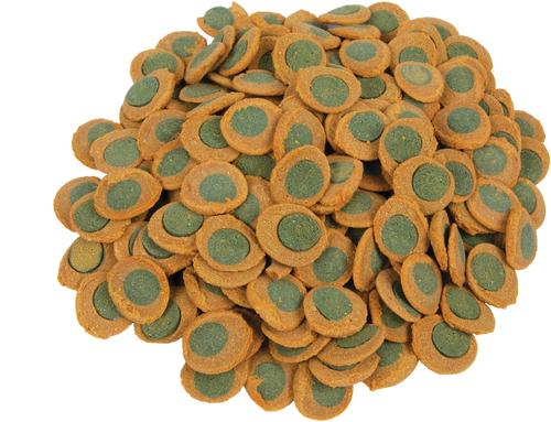 Show full view: Tetra PRO PlecoWafers Complete Diet for Algae Eaters Fish Food, 5.29-oz bag, bundle of 2 slide 3 of 6