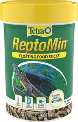 Tetra ReptoMin Floating Aquatic Turtles Food Sticks, 1.59-oz jar