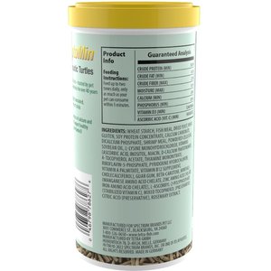 Tetra ReptoMin Floating Aquatic Turtles Food Sticks, 8.65-oz jar