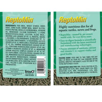 Show full view: Tetra ReptoMin Floating Sticks Turtle & Amphibian Food, 6.83-lb bucket slide 2 of 9