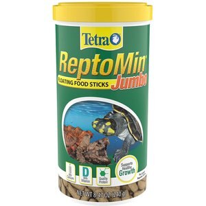 Tetra ReptoMin Jumbo Floating Aquatic Turtles Food Sticks, 8.47-oz jar