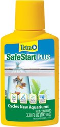 Tetra SafeStart Plus Concentrated Freshwater Aquarium Bacteria, 3.38-oz