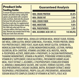 Tetra ShrimpWafers Catfish & Loaches Fish Food, 3-oz
