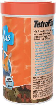 Show full view: Tetra TetraFin Plus Goldfish Flakes Fish Food, 2.2-oz jar slide 4 of 5