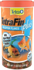 Tetra TetraFin Plus Goldfish Flakes Fish Food, 7.06-oz jar