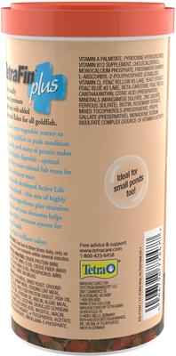 Show full view: Tetra TetraFin Plus Goldfish Flakes Fish Food, 7.06-oz jar slide 2 of 5