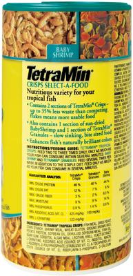 Show full view: Tetra TetraMin 3-in-1 Crisps Select-A-Food Variety Pack Flakes Fish Food, 2.4-oz bottle slide 4 of 9