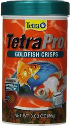 Tetra TetraPro Goldfish Crisps Fish Food, 3.03-oz