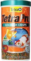 Tetra TetraPro Goldfish Crisps Fish Food, 7.9-oz