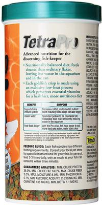 Show full view: Tetra TetraPro Goldfish Crisps Fish Food, 7.9-oz slide 2 of 7