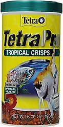 Tetra TetraPro Tropical Crisps Fish Food, 6.7-oz, bundle of 2