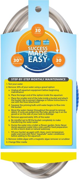 Show full view: Tetra Water Cleaner Gravel Siphon Aquarium Cleaner slide 2 of 10