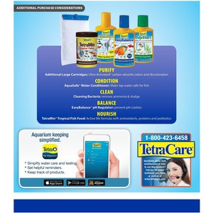 Tetra Whisper Aquarium Filter, 20-gal