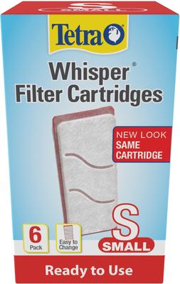 Show full view: Tetra Whisper Aquarium Filter Cartridges, Small, 6 count slide 1 of 8