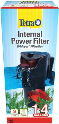 Show full view: Tetra Whisper Aquarium Internal Filter, Black, 4-gal slide 1 of 6