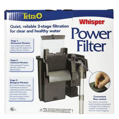 Show full view: Tetra Whisper Aquarium Power Filter, 20-40 gal slide 2 of 10