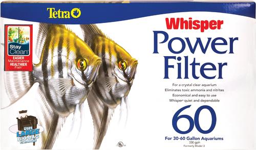 Show full view: Tetra Whisper Aquarium Power Filter, 30-60 gal slide 1 of 8